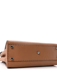 Cuoio Romano Selleria Bi-Color Medium Peekaboo Iconic Satchel Mou Deserto