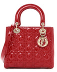 Patent Cannage Medium Lady D1OR Red