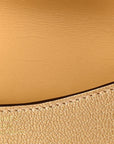 Metallic Chevre Chamkilight Constance Slim Wallet Dore