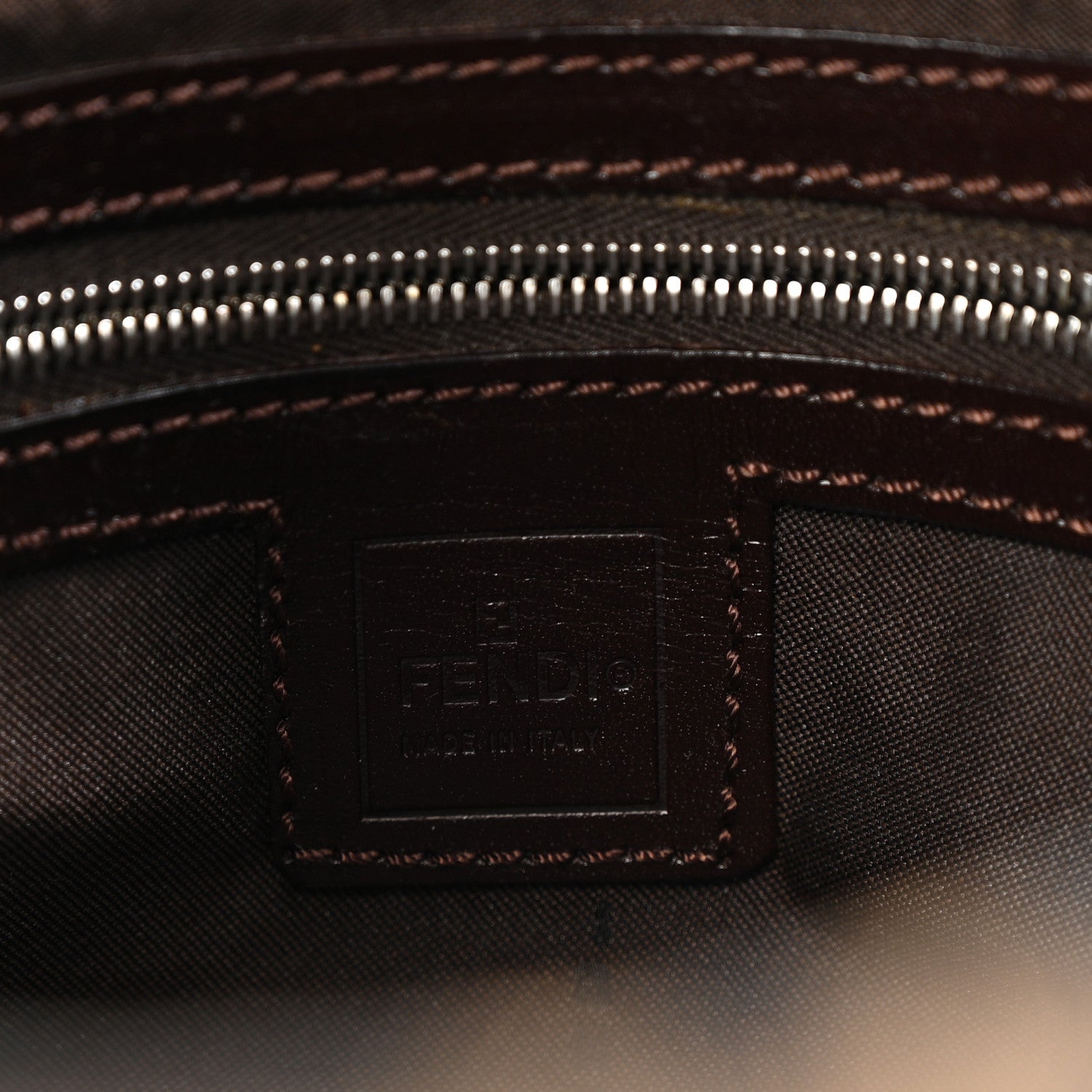 Zucca Baguette Shoulder Bag Tobacco