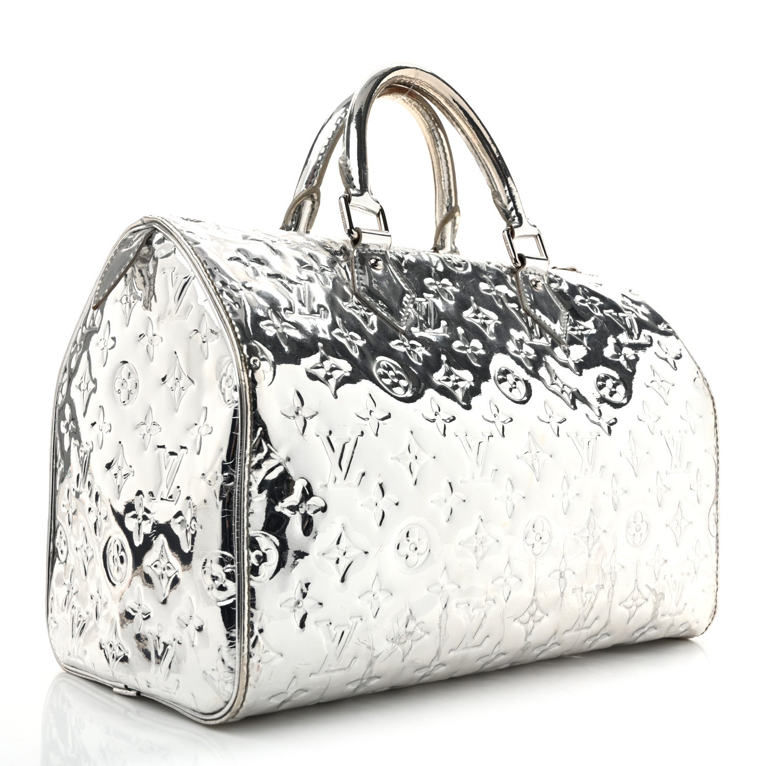 Monogram Miroir Speedy 30 Silver
