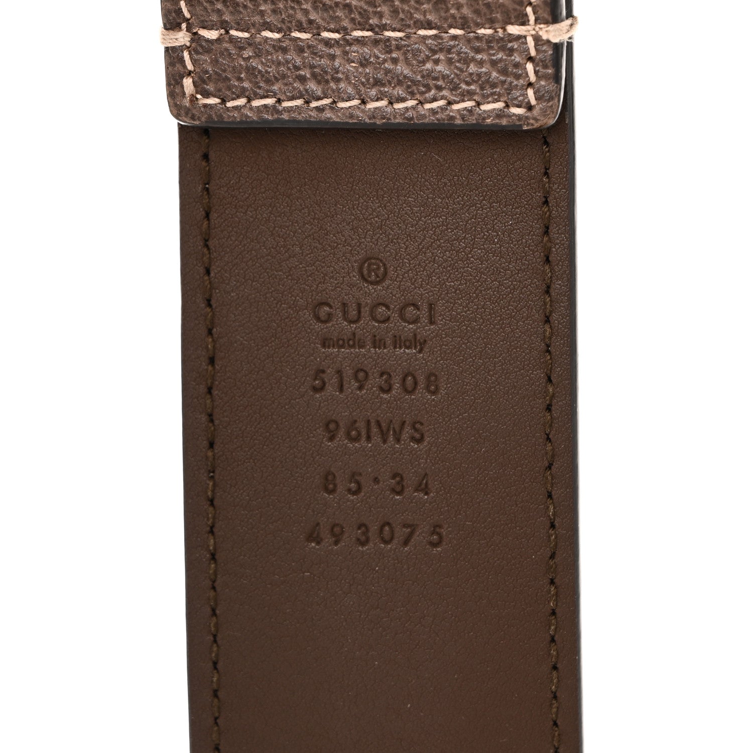 GG Supreme Monogram Ophidia Belted iPhone Case 85 34 Dark Brown