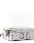 X DANIEL ARSHAM Grained Calfskin Newspaper Messenger White