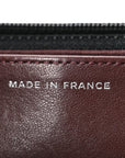 Lambskin Quilted Wallet On Chain WOC Black