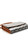 Goyardine Varenne Continental Wallet Black Gold