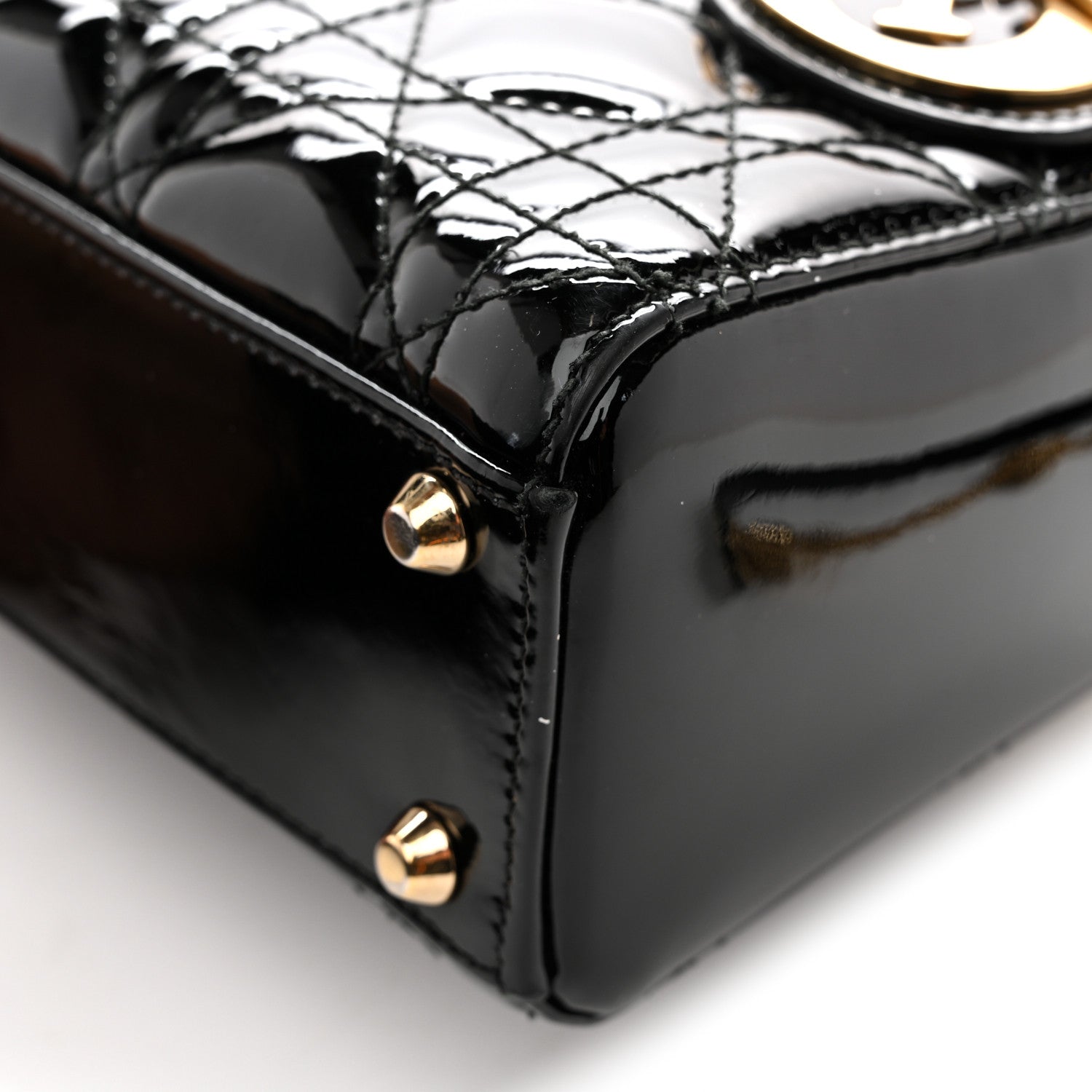Patent Cannage Mini Lady D1OR Black
