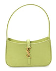 Calfskin Lizard Embossed Le 5 A 7 Mini Hobo Dull Lime