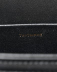 Shiny Calfskin Medium Triomphe Black