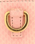 Snakeskin 30 Montaigne Box Bag Rose Clair