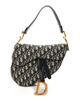 Oblique Saddle Bag Blue