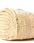 Raffia Basket Tote Bag Natural Tan