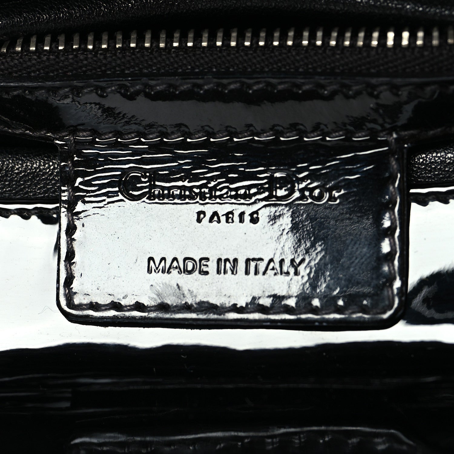 Patent Cannage Medium Lady D1OR Black