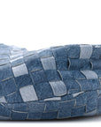 Nappa Denim Effect Intrecciato Mini Jodie Denim