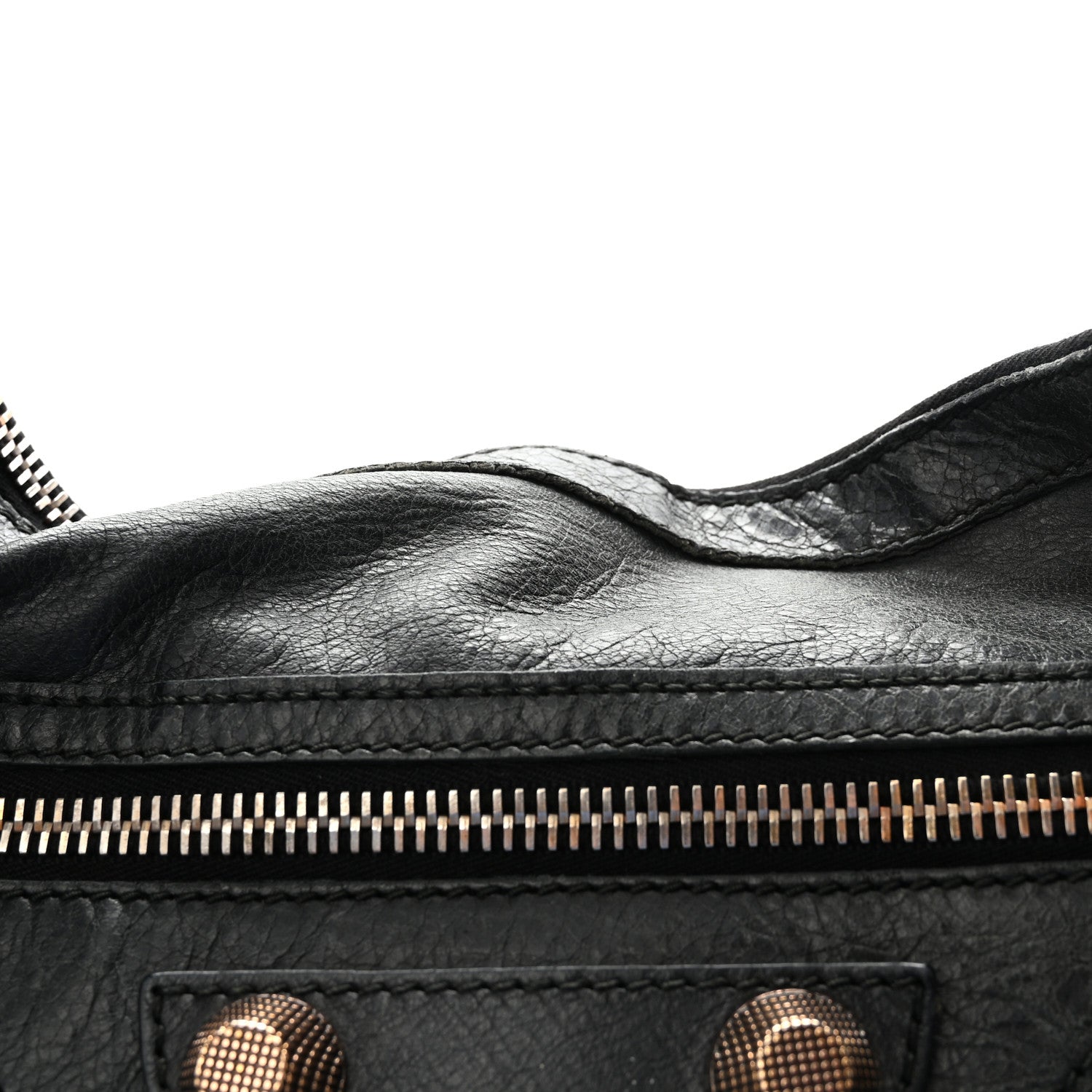 Agneau Giant 21 Rose Gold Hardware Day Hobo Black