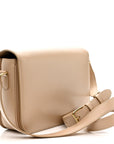 Shiny Calfskin Medium Triomphe Nude