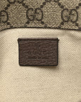 GG Supreme Monogram Neo Vintage Web Belt Bag Brown