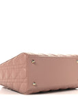 Lambskin Cannage Medium Lady D1OR Fard
