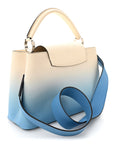 Taurillon Capucines MM Gradient Blue