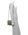 GG Supreme Monogram Mini Dionysus Shoulder Bag Taupe