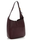 Smooth Calfskin Small Le 5 A 7 Soft Hobo Rouge Legion