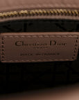 Lambskin Cannage Small My ABC D1OR Lady D1OR Blush