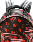 Monogram Jungle Dots Palm Springs Backpack PM Sugar Pink Poppy