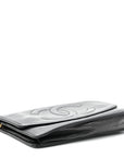 Lambskin Timeless CC Wallet On Chain WOC Black