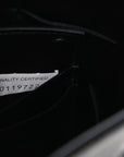 Calfskin Maxi Intrecciato Cassette Pouch On Strap Black