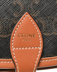 Triomphe Canvas Medium Folco Bag Tan