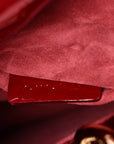 Patent Cannage Small Lady D1OR Cherry Red