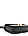 Shiny Calfskin Medium Triomphe Black