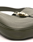 Grand Prix Calfskin Medium Jackie 1961 Hobo Dark Green