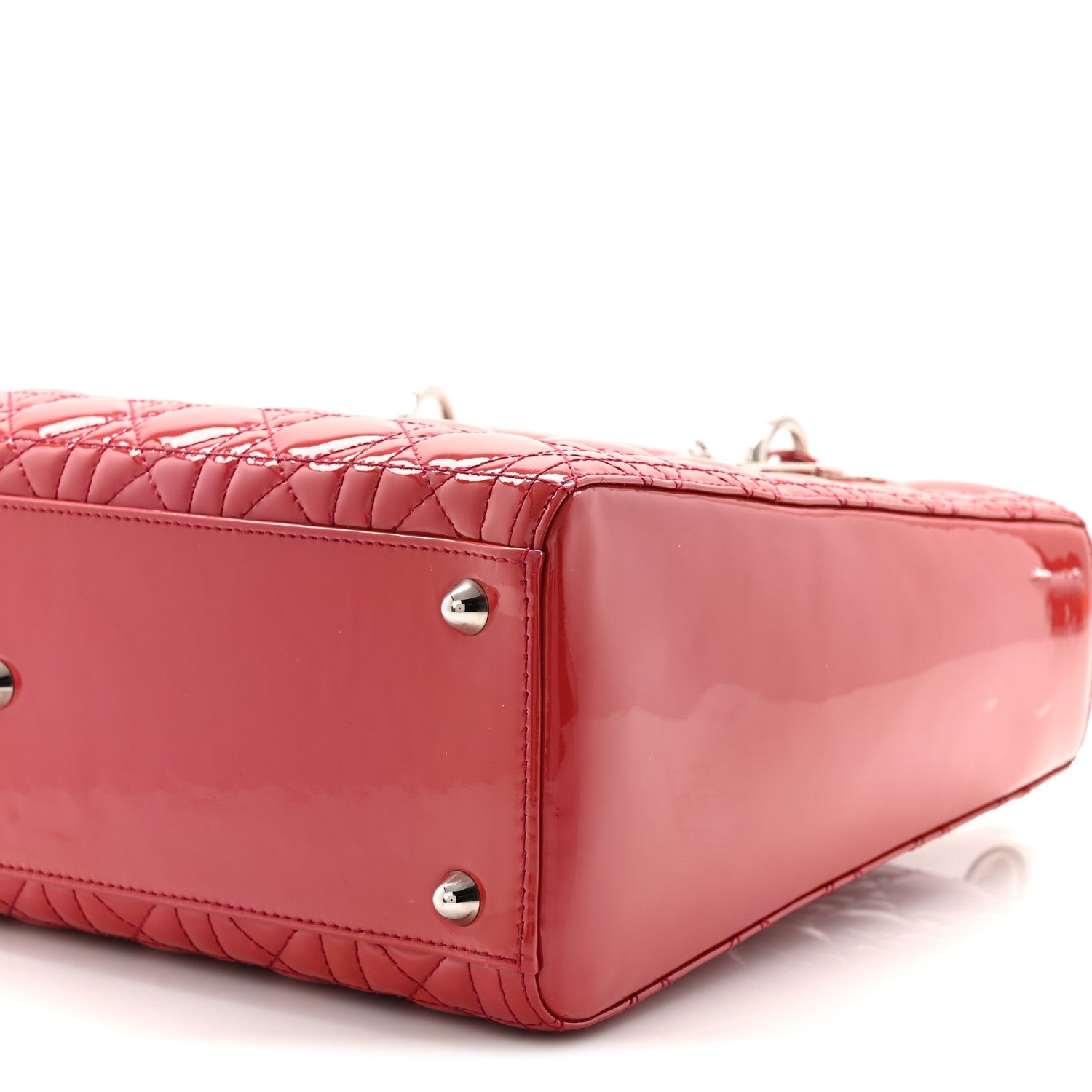 Patent Cannage Large Lady D1OR Fuchsia