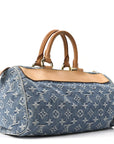 Monogram Denim Neo Speedy Blue