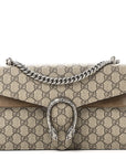 GG Supreme Monogram Small Dionysus Shoulder Bag Taupe