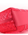 Monogram Fluo See Through Keepall Bandouliere 50 Rose