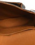 Triomphe Canvas Medium Folco Bag Tan