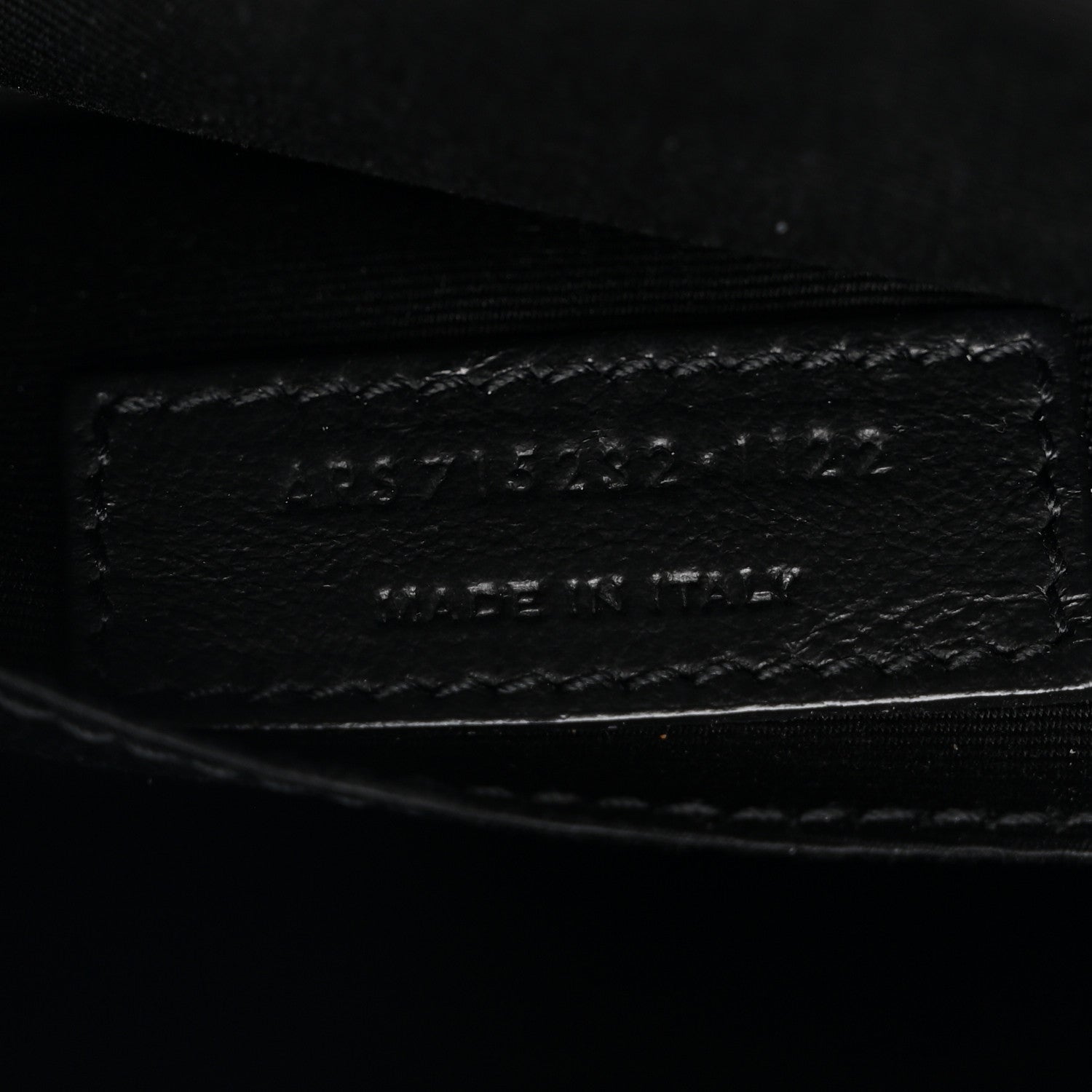 Calfskin Matelasse Monogram Lou Camera Bag Deep Marine