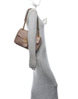 Calfskin Matelasse Medium GG Marmont Shoulder Bag Porcelain Rose