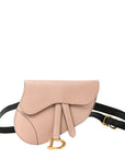 Calfskin Saddle Belt Bag Fard