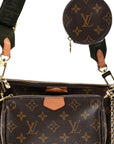 Monogram Multi Pochette Accessories Kaki