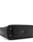 Lambskin Cannage Large Lady D1OR Black