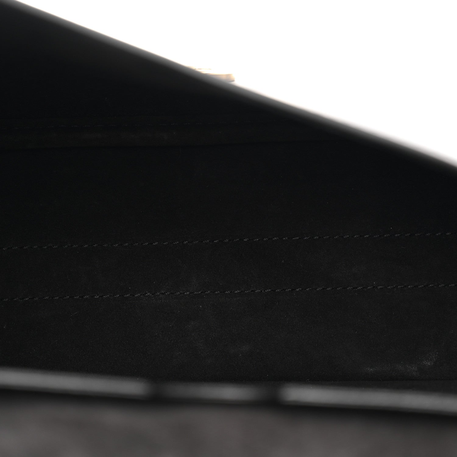 Box Calfskin Large Bobby Flap Black
