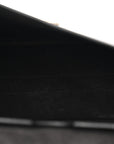 Box Calfskin Large Bobby Flap Black