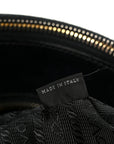 Saffiano Small Galleria Double Zip Tote Black