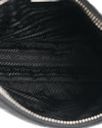 Tessuto Nylon Saffiano Mini Re-Edition 2005 Bag Black