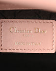 Lambskin Cannage Small Lucky Badges My Lady D1OR Fard