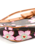 Monogram Cherry Blossom Pochette Accessories Brown