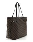 Damier Ebene Neo Neverfull MM Rose Ballerine