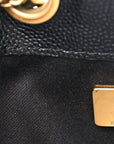 Caviar Quilted Small CHNL 25 Handbag Black